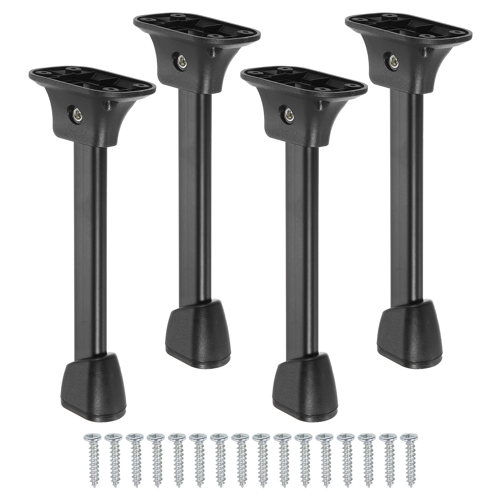 Heavy Duty Furniture Legs 4 Pack Folding Table Legs 15.75 Inches | Heavy  Duty Metal Furniture Legs With Mounting Hardware Replacements Legs, image size:1600x1600