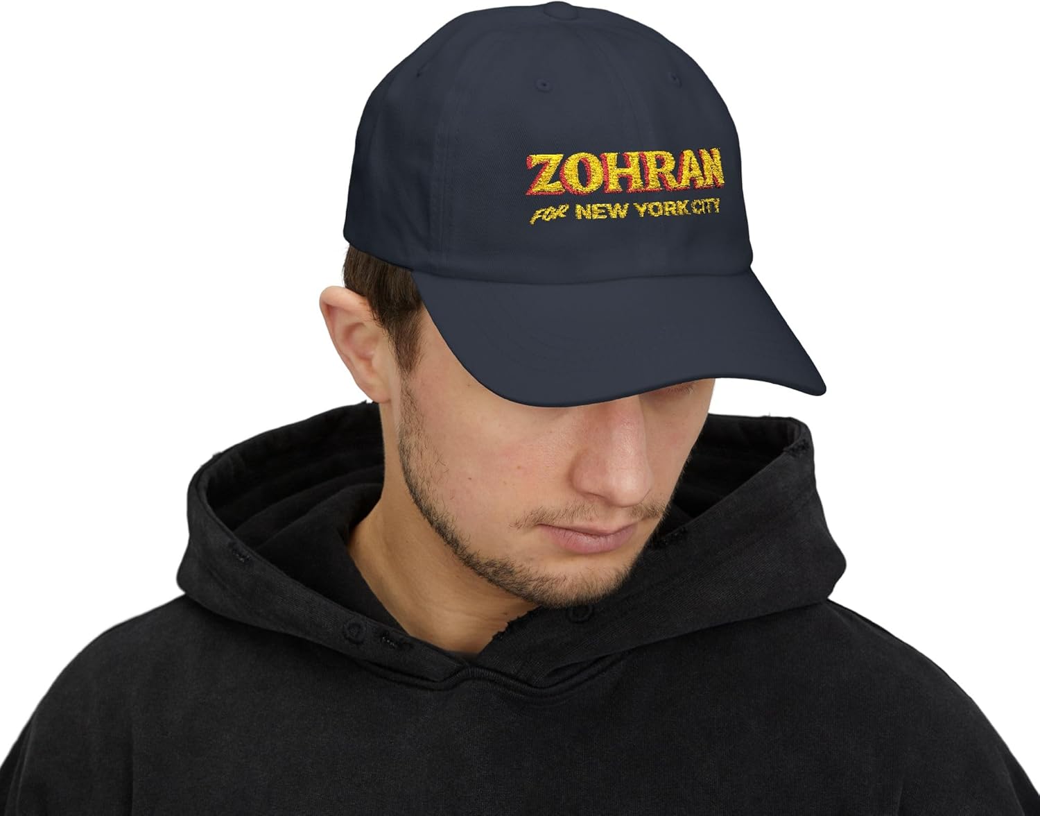Zohran Mamdani Hat - Zohran for Mayor Embroidered Dad Hat