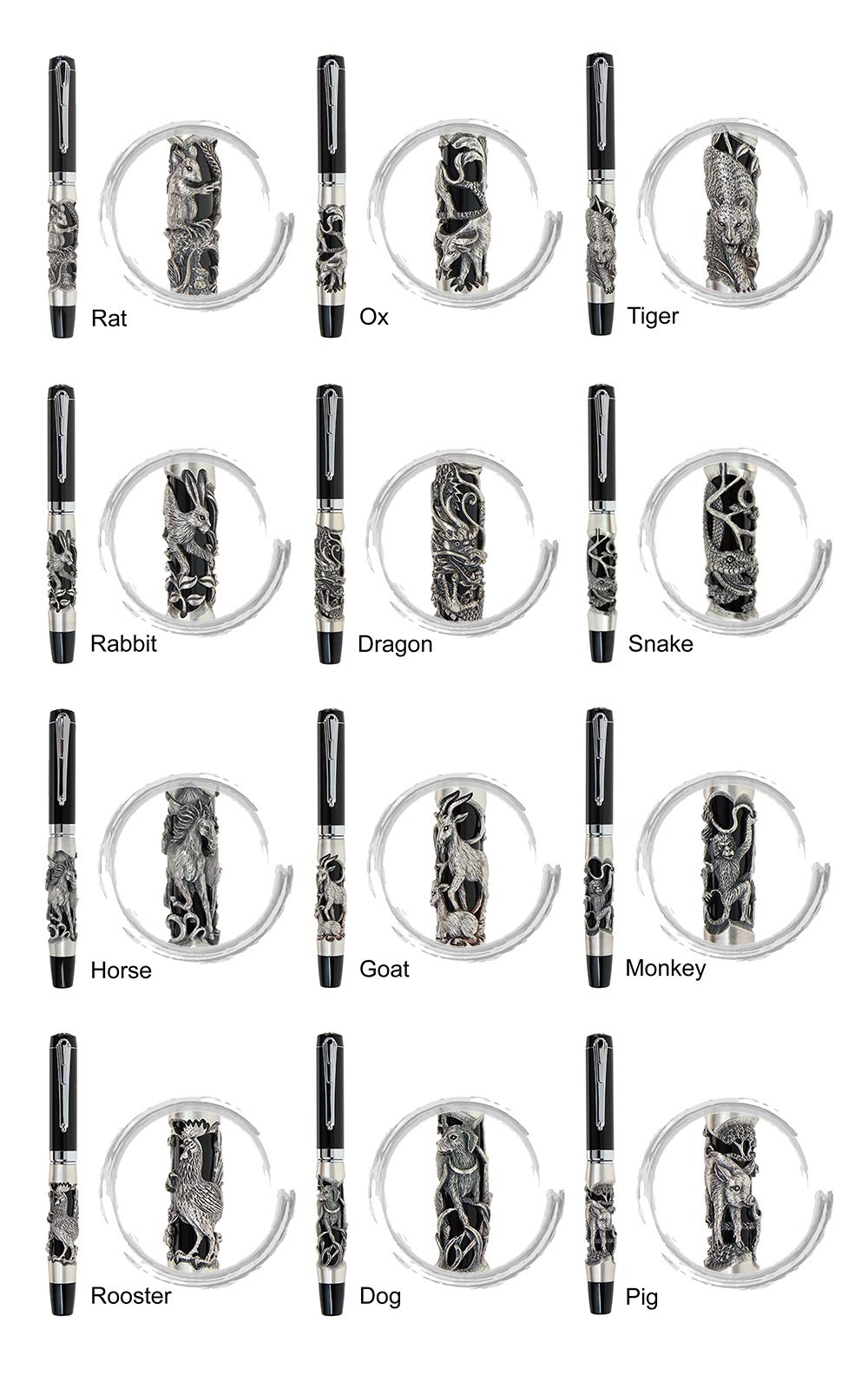 Sonew Ensemble De Stylos De Calligraphie Dip Calligraphie Pen Set Plume