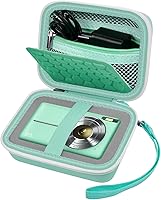 Vista 10 de Estuche protector y de transporte para cámara digital, AbergBest 21 megapíxeles, pantalla LCD de 2.7 pulgadas, recargable, HD/Kodak Pixpro/Canon