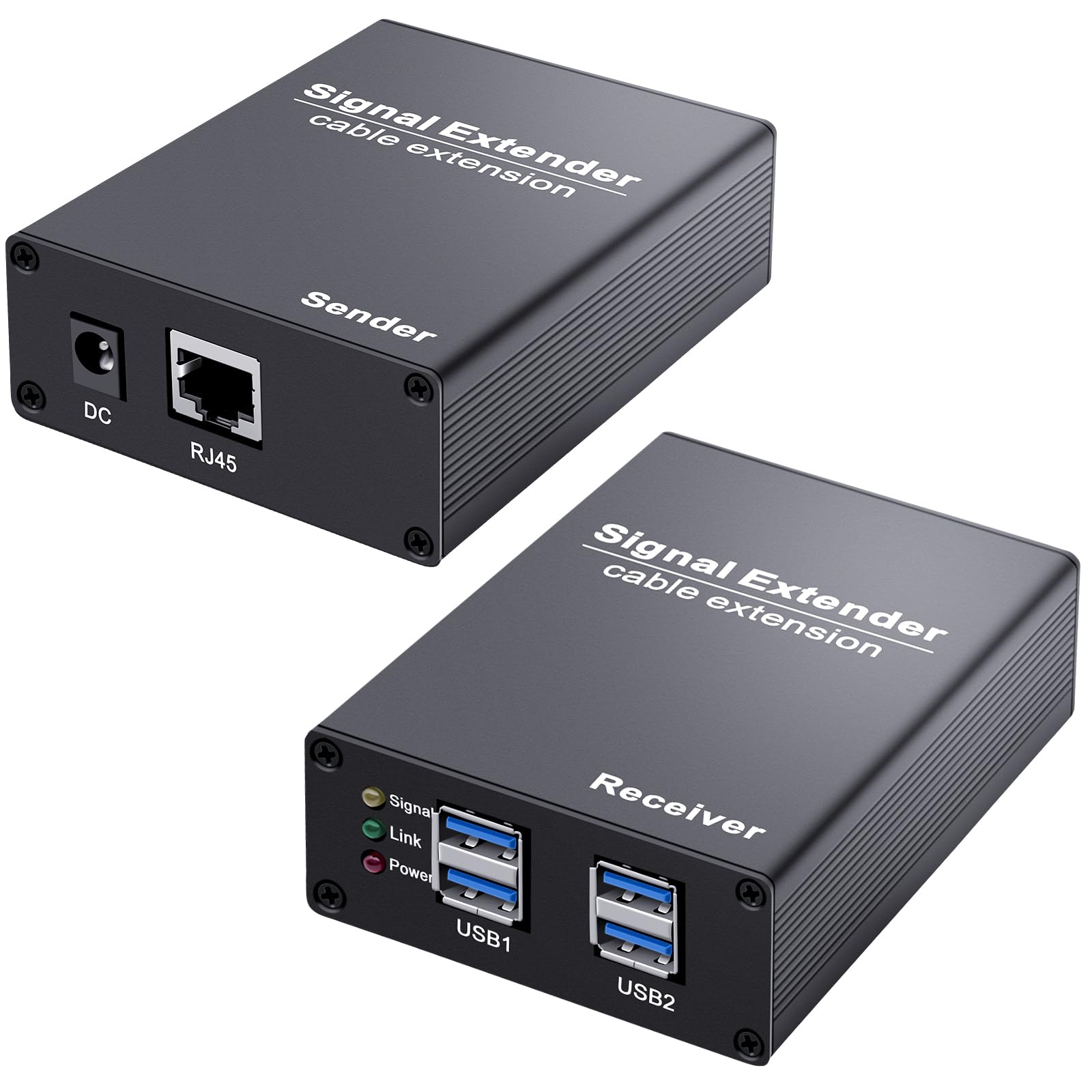 usb 3.0 extender over ethernet 330ft cat6 hub 4-port