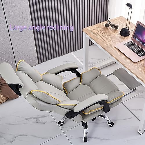Miniatura 3 de Silla de oficina, silla de escritorio, silla de computadora, silla de computadora rosa, silla de oficina ergonómica, silla de oficina de cuero,