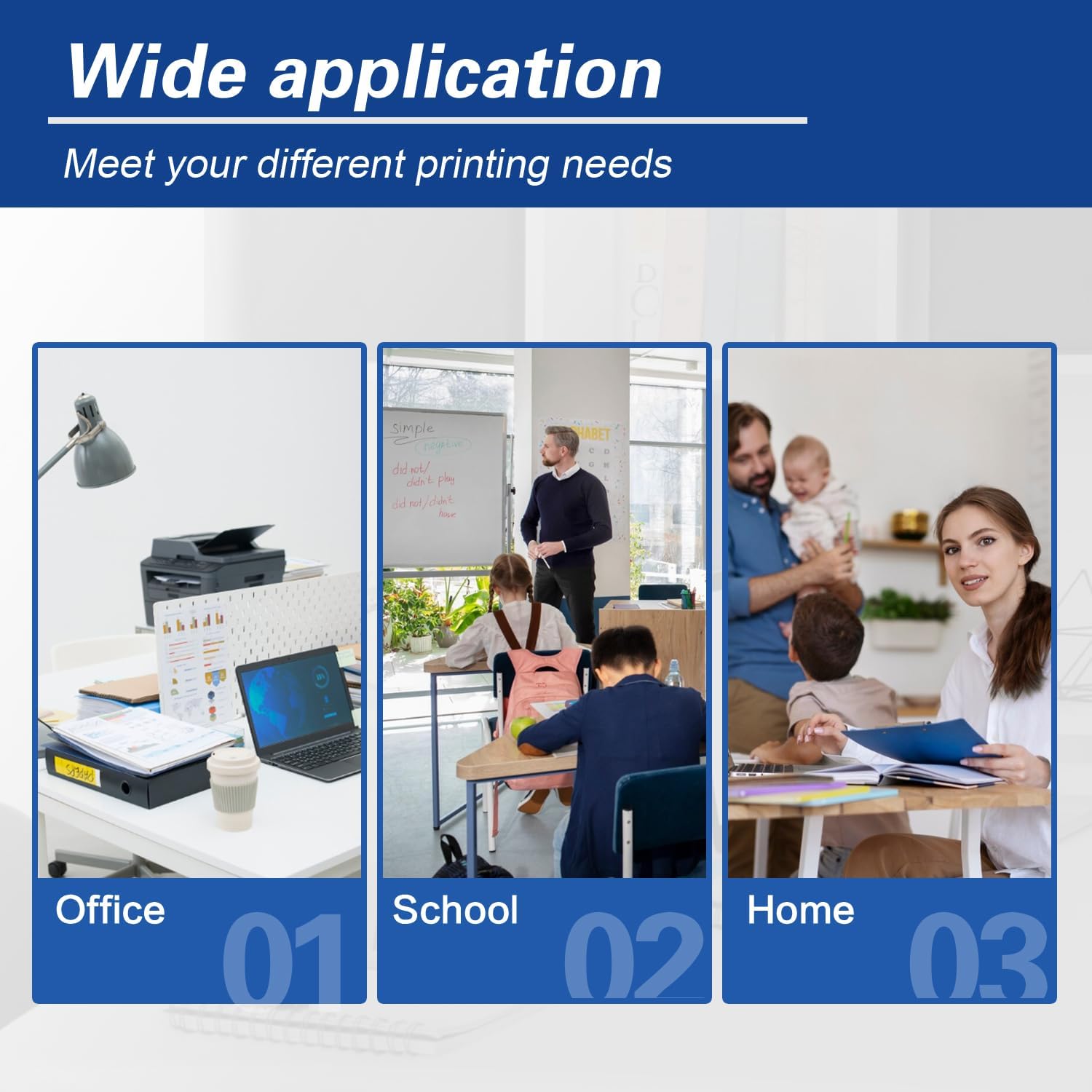 128A Toner Cartridge Replacement for HP 128A CE320A Works with Laser Pro Color MFP CM1415fn CM1415fnw Pro Color CP1525nw Printer (BK/C/M/Y 4-Pack)