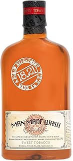 18.21 Man Made 3-in-1 Body Wash, Shampoo, & Conditioner for Men, All Hair & Skin Types, Strengthens and Moisturizes in a Manly Aroma 18oz