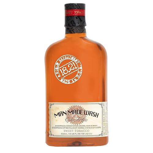 1821 Man Made Gel de gel corporal original 3 en 1 para hombres todo tipo de cabello y piel fortalece e hidrata en un aroma masculino