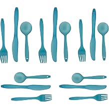 Emergency Zone Lexan 3pc Camping Utensil Set. Available in Single, 2, 3, 4, 5, 200 Pack