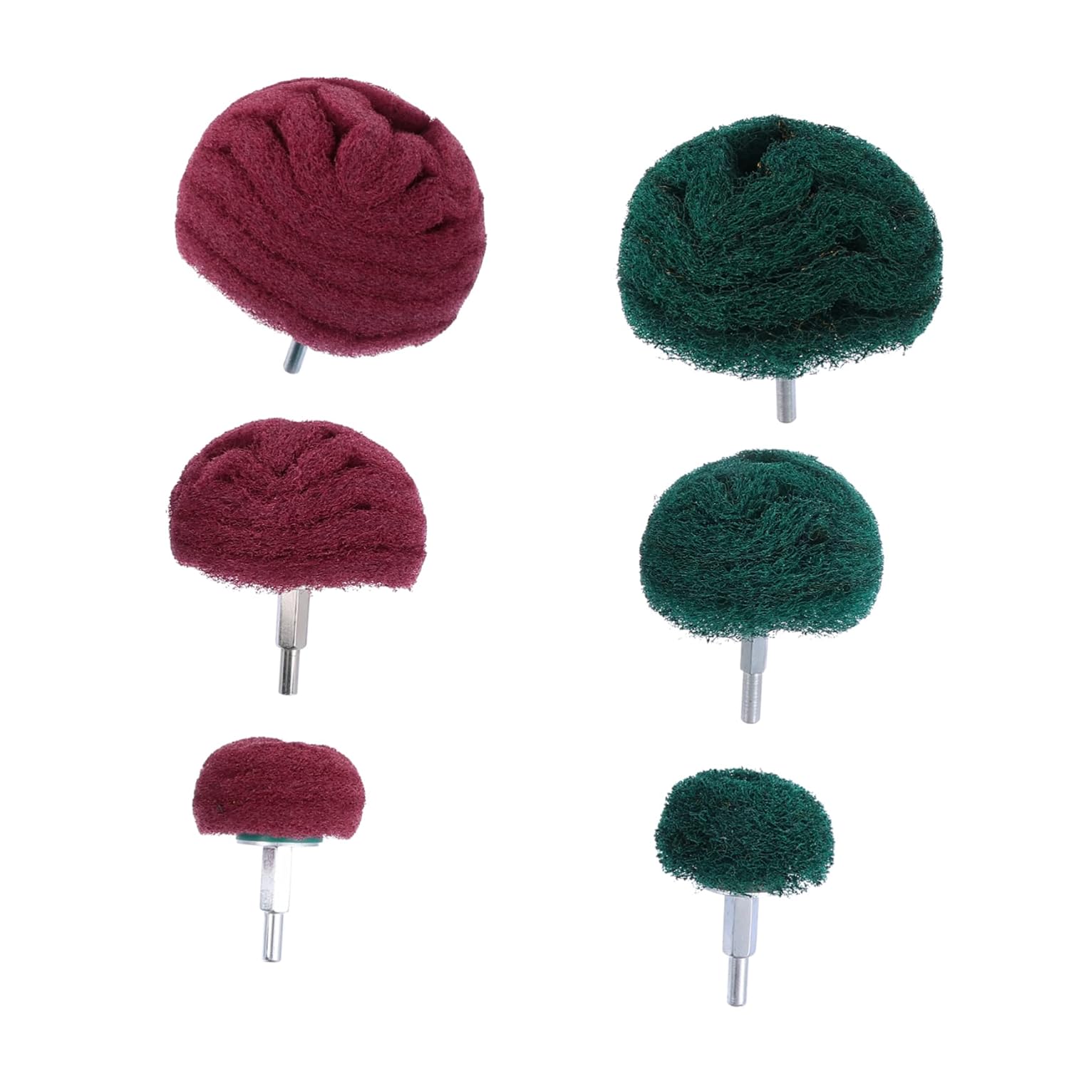 Alipis 12pcs Buffing Wheel Scouring Pads Polishing for Jewelry and Non Material Conditioning