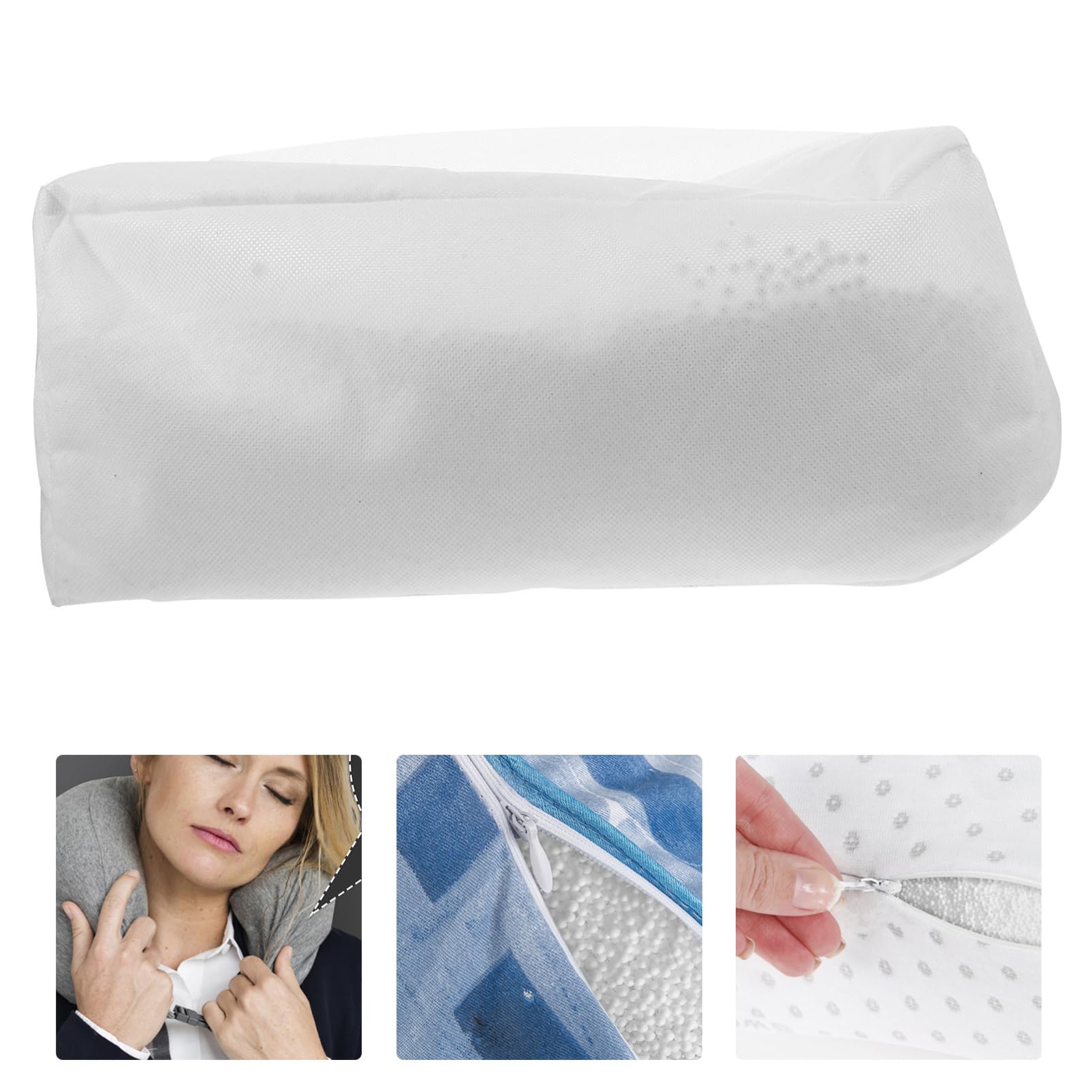 MAGICLULU Riempitivo Particelle di Schiuma Espansa Bianche Leggere per Sacchetto di Fagioli e Riformare Cuscino per Cuscini e Pouf, per Decorazione Floreale