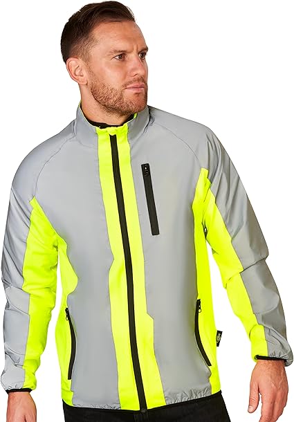 reflective shell jacket
