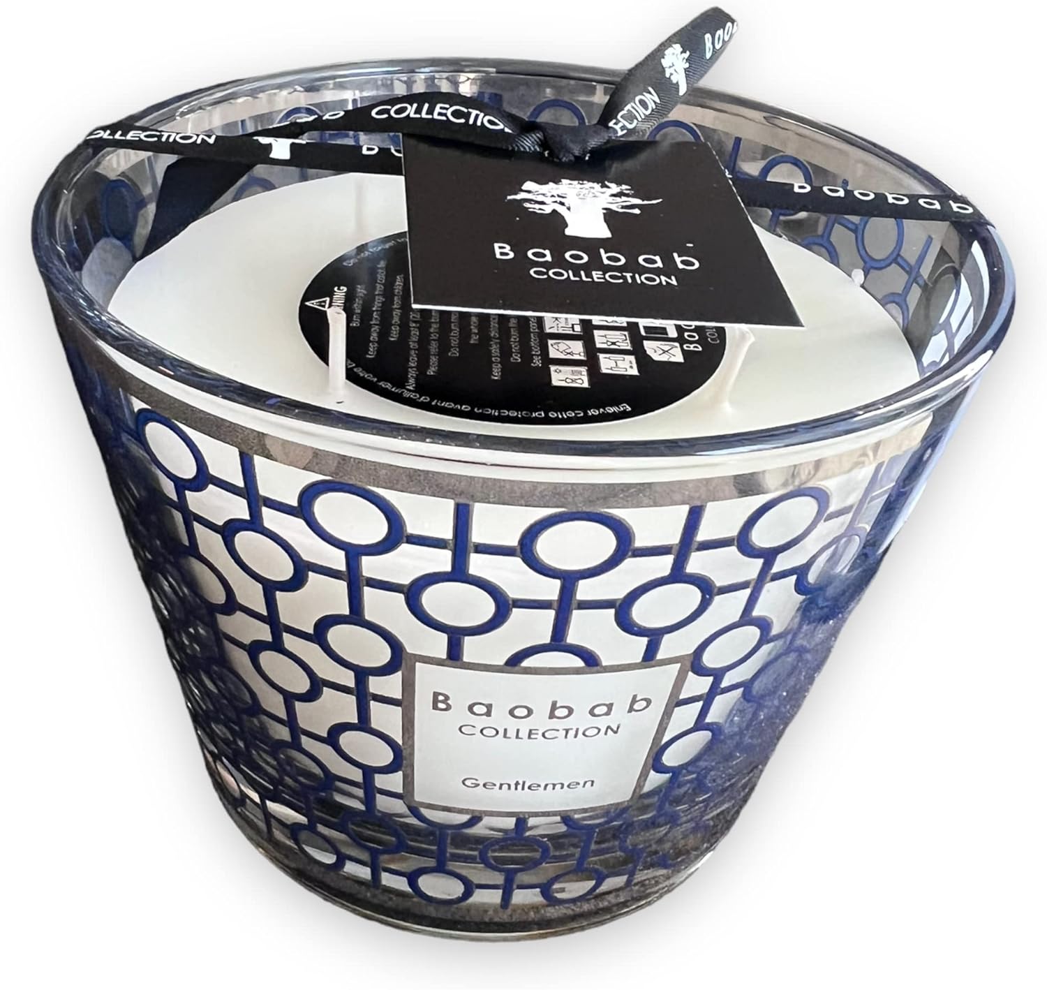 Baobab Collection – Scented candle Gentlemen – Luxe Geurkaars 10 cm