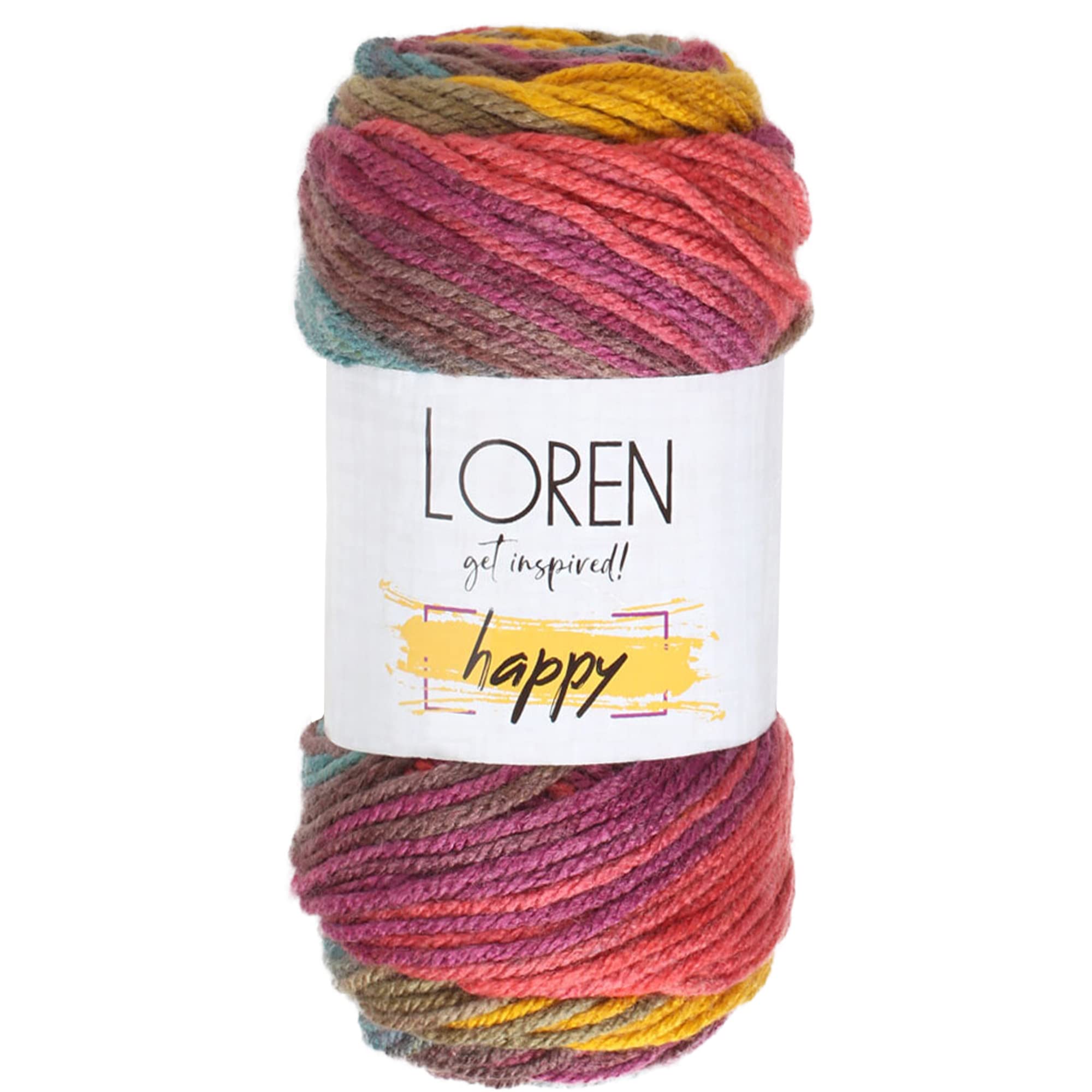Fil à tricoter Loren Happy Knitting pour éviter les bouloches sur vos vêtements en acrylique