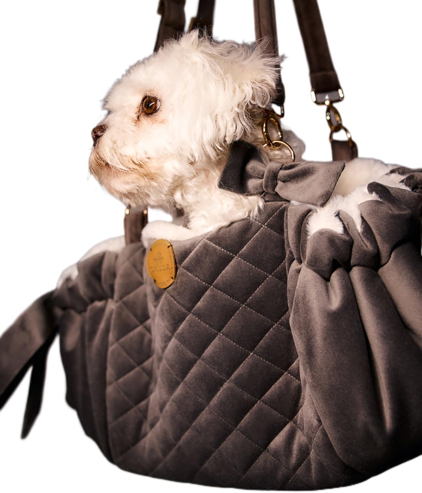 Bolso bandolera para perros MoonStone M, transporte seguro para mascotas pequeñas