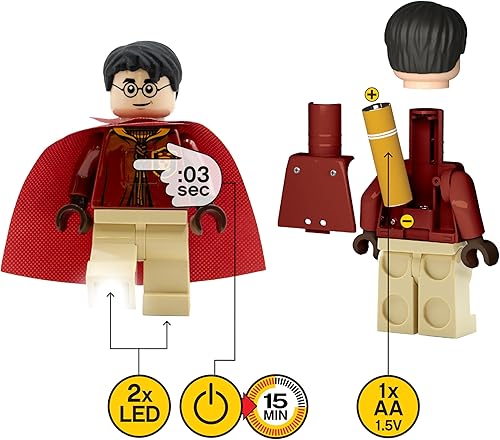Miniatura 4 de Lego - Linterna LED de Harry Potter, Quidditch de Harry Potter, figura de 5 pulgadas de alto (TO50)
