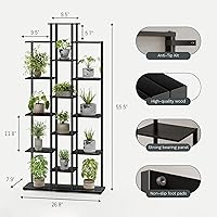 Vista 2 de Estantería de 5 niveles para espacios pequeños, resistente y compacta para sala de estudio/dormitorio, estante de almacenamiento de madera de fácil