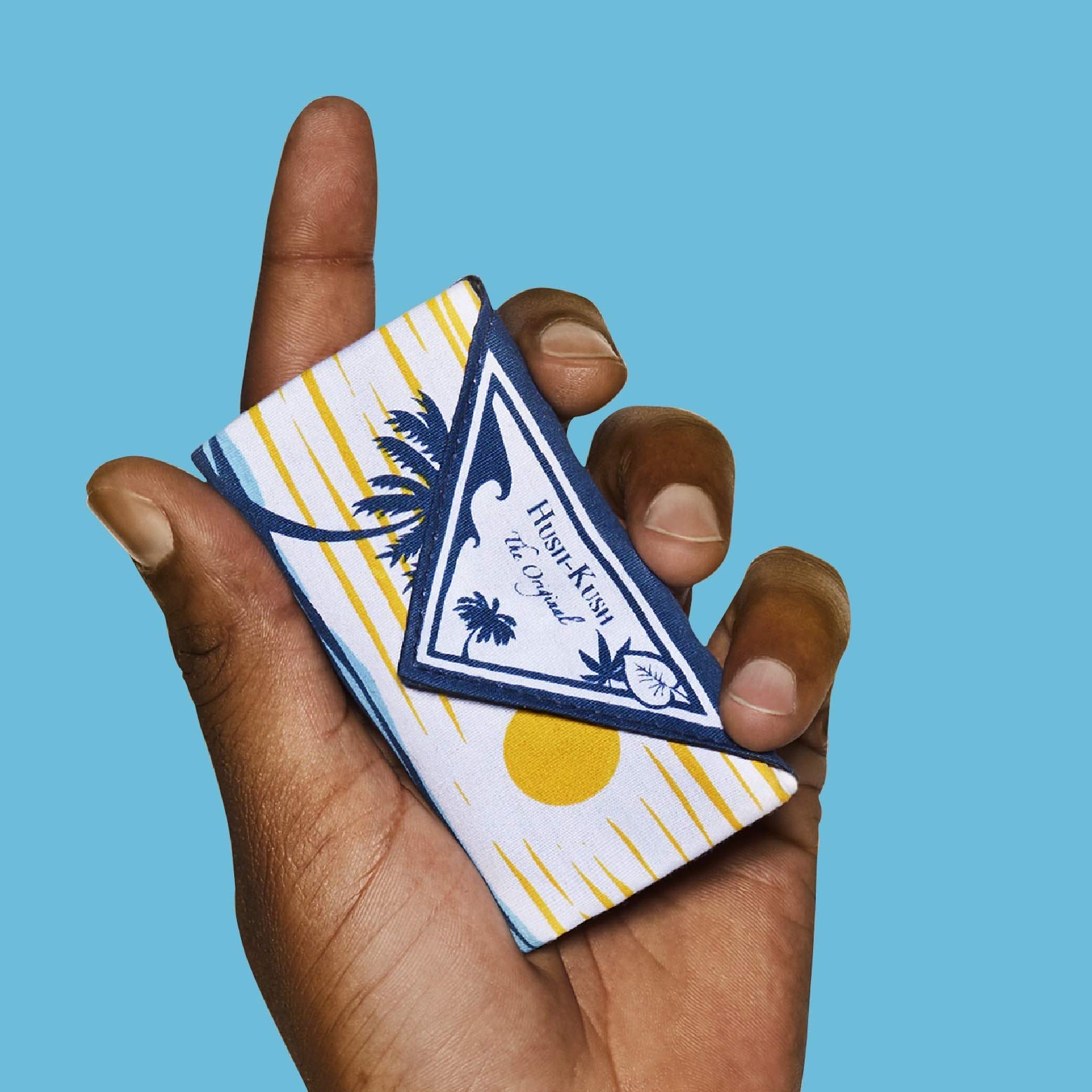 Hush-KushSmall Smell Proof Bag by Hush-Kush, Odor Proof Case - Eco-Friendly, Waterproof, Made in Canada - Scent Proof Bag for Herbs, On The Go Pouch - Sunset BLVD Design