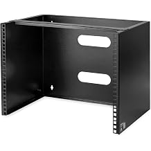 StarTech 8U 19in Wall-Mount Patch Panel Bracket, 13.75in, 80lb WALLMOUNT8