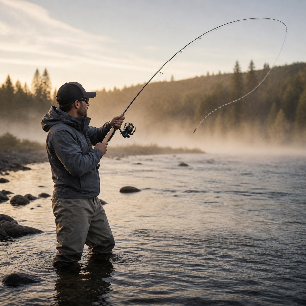Canna da Pesca Lure Rod Azione Hard