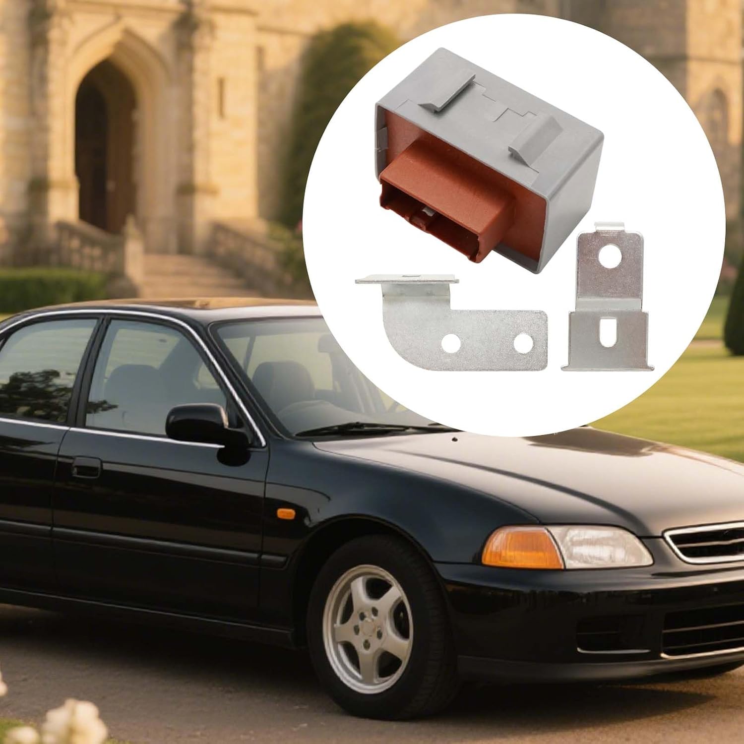 39400-SM4-003 Fuel Pump Main Relay, Replacement for Honda Civic Accord 1992-2001 Replacement for Acura CL TL Integra, Replaces 39400-S1-000 39400-SR3-003