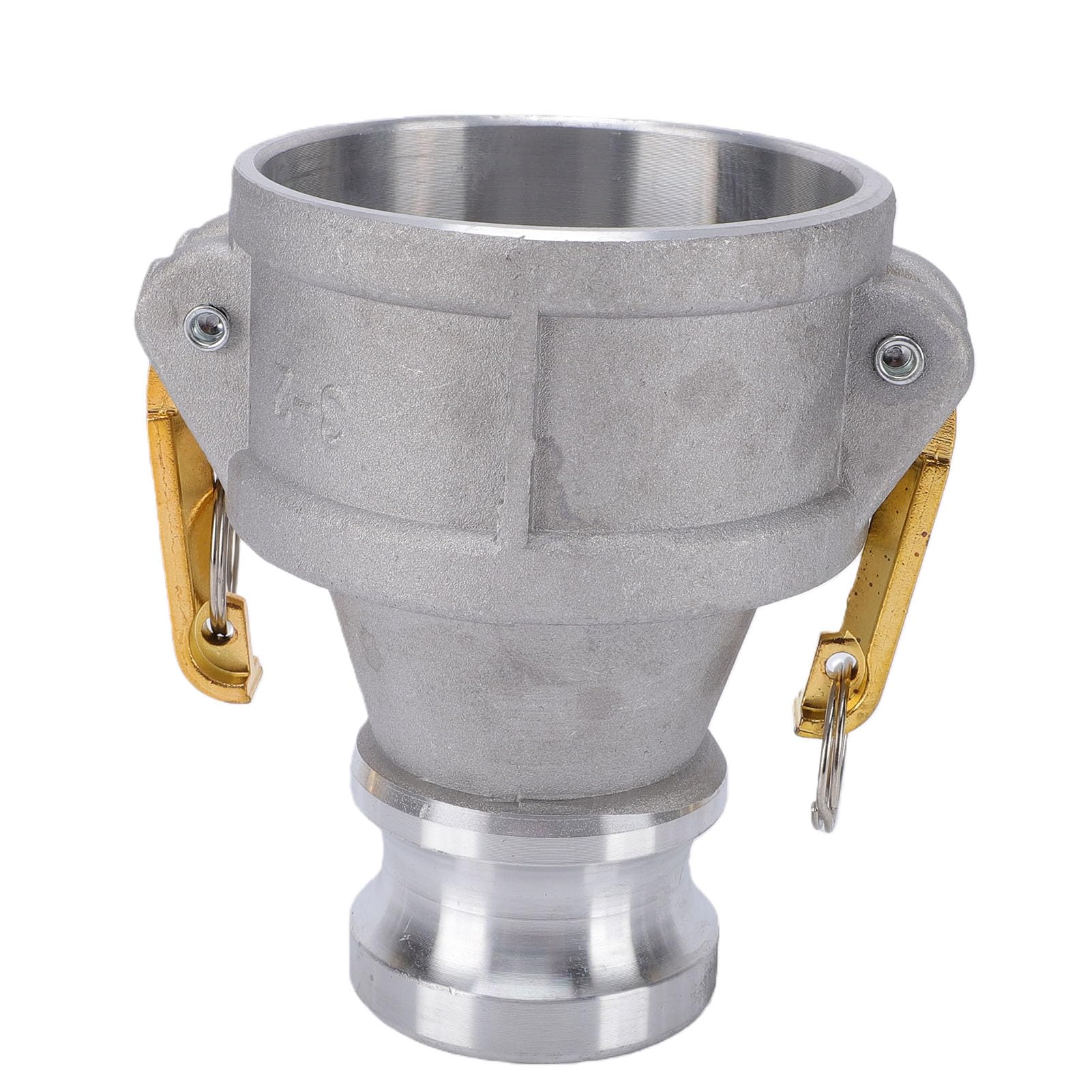 Acoplador de leva tipo DA de 3x2" con orificio liso para optimizar la transferencia de fluidos