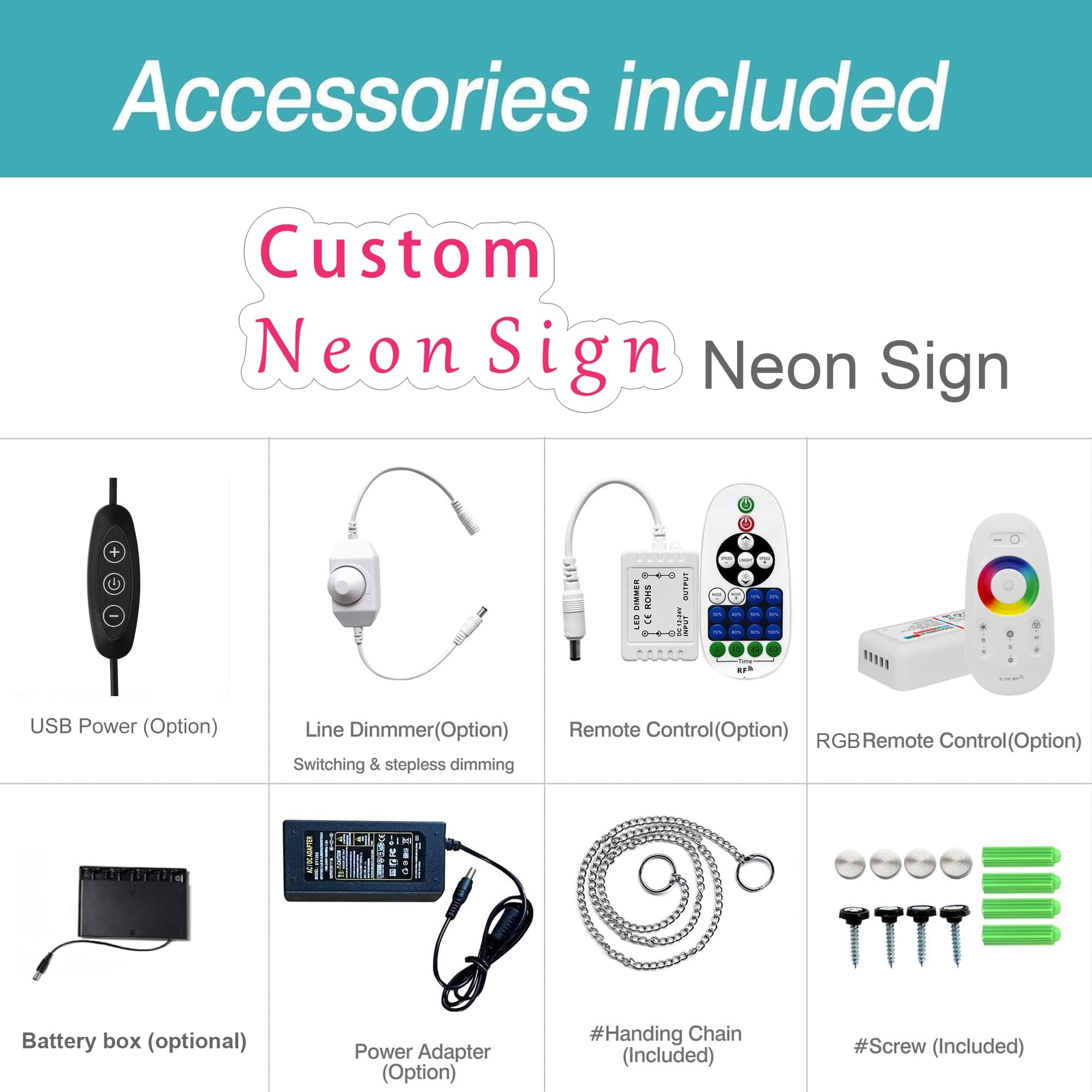 Enseignes Lumineuses Neon Personnalisable, Néon Led Personnalisé Pour Décoration de Fête Mariage Chambre Anniversaire Fête Salle de Jeu Bar Lumière Mural