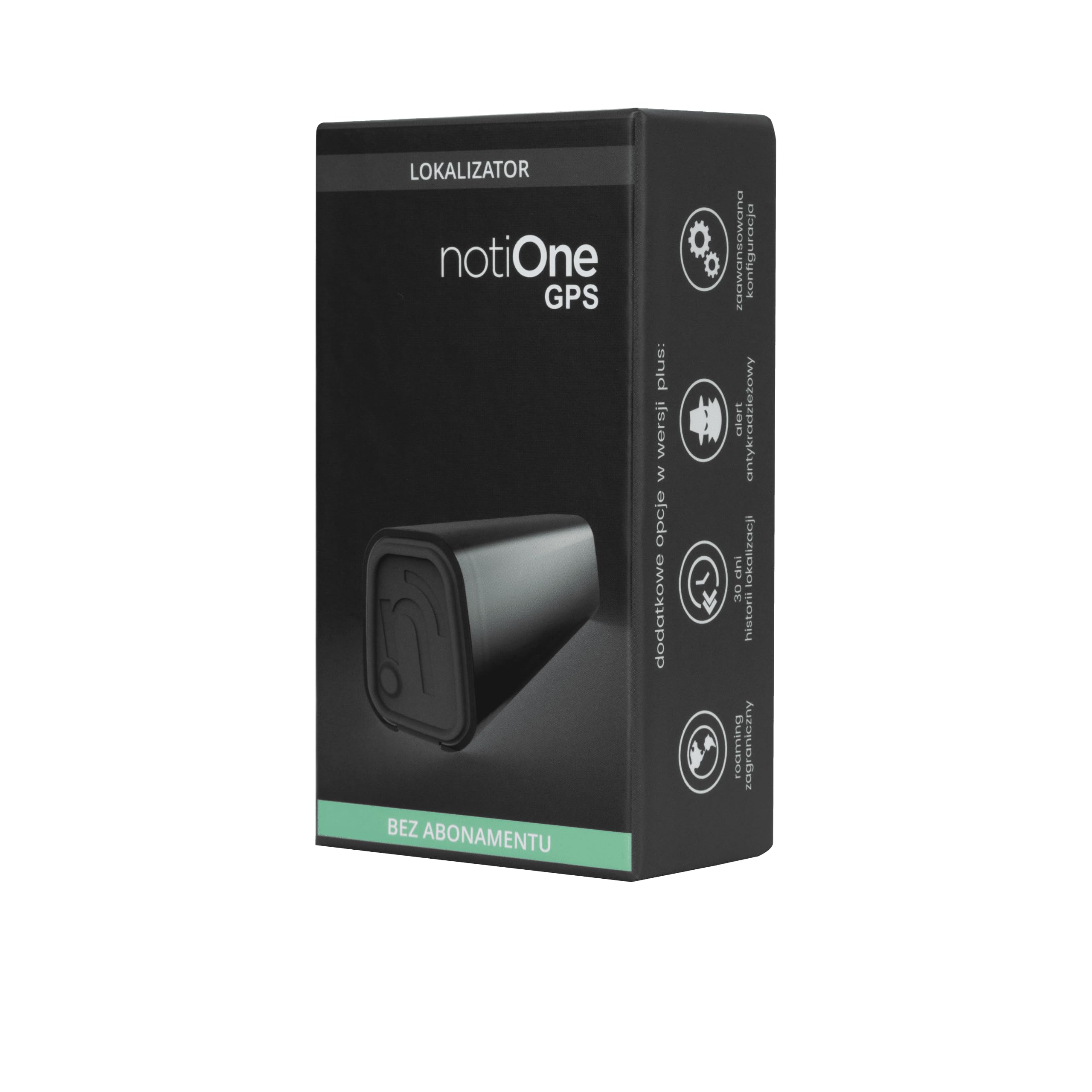 Tracker GPS Basic notiOne® | Auto GPS Ortungschip für Motorräder, Fahrräder | Mini-Tracker ohne ABO