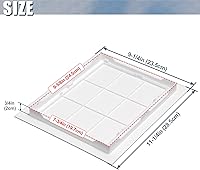 Vista 2 de Flamorrow Panel de acceso de plástico blanco para paneles de yeso, paneles de acceso de fontanería de 8 x 10 pulgadas para paneles de yeso, puerta