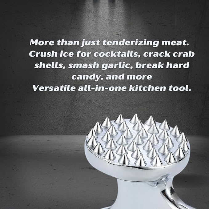 Ablandador de Carne Profesional InfyniteShores Acero Inoxidable miniatura 7