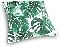 Vista 2 de ALAZA Fundas de almohada de terciopelo de algodón de 18 x 18 pulgadas con cremallera para almohadas decorativas