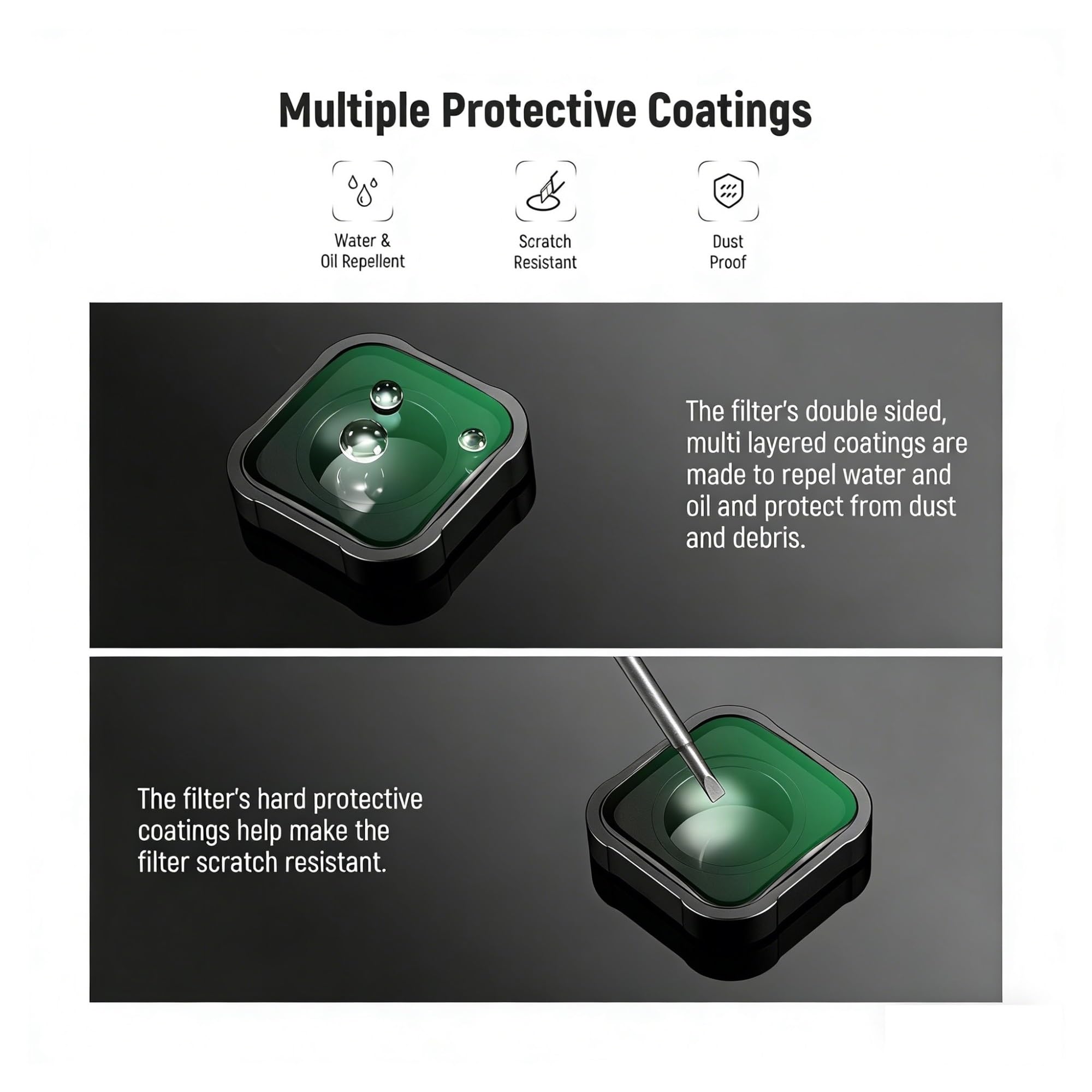 Lente Macro 15X Compatible con GoPro Hero 12 11 10 9 8
