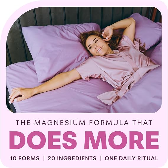 Micro Ingredients Magnesium Complex for Women, 240 Veggie Capsules | 20-in-1 with Glycinate, Citrate & More + D3, K2, Methylated B Complex, Biotin, Inositol & Ashwagandha. Filler Free, Non-GMO.