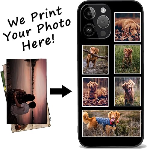 Miniatura 3 de Funda personalizada para teléfono con foto, diseño de imagen personalizada para iPhone 15, 14, 13, 12, 11 Pro Max, mini funda de protección completa