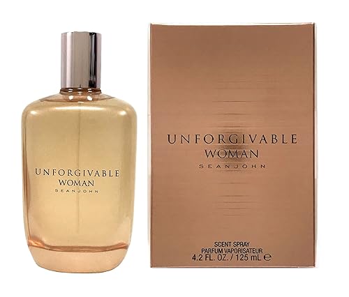 Sean John Unforgivable Woman For Women - Espray de perfume para mujer, 4.2 onzas
