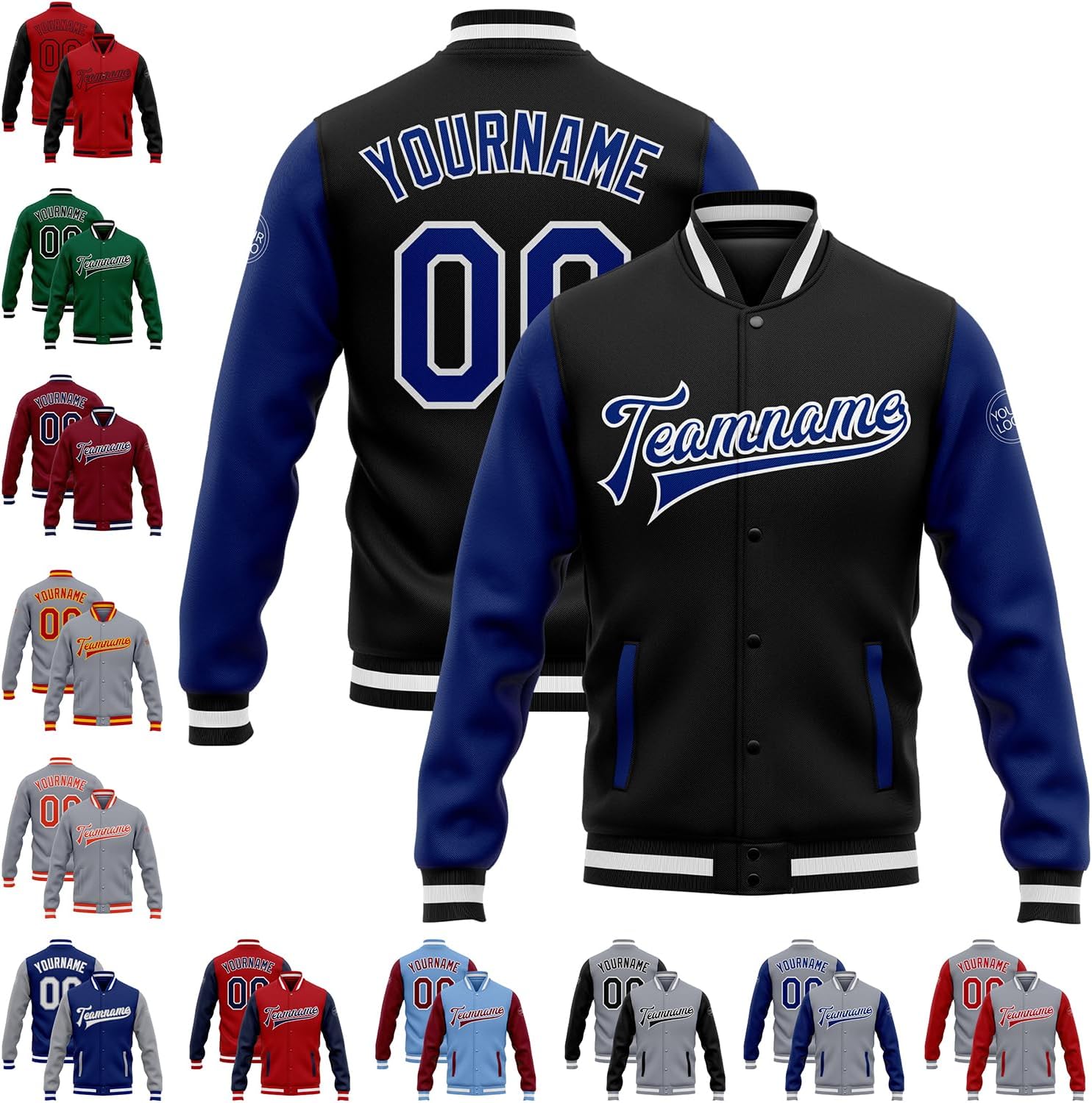 Custom Vintage Mens Fashion Varsity Jackets, Baseball Letterman Bomber Coat, Full-Snap Baseball Jackets, S-5XL