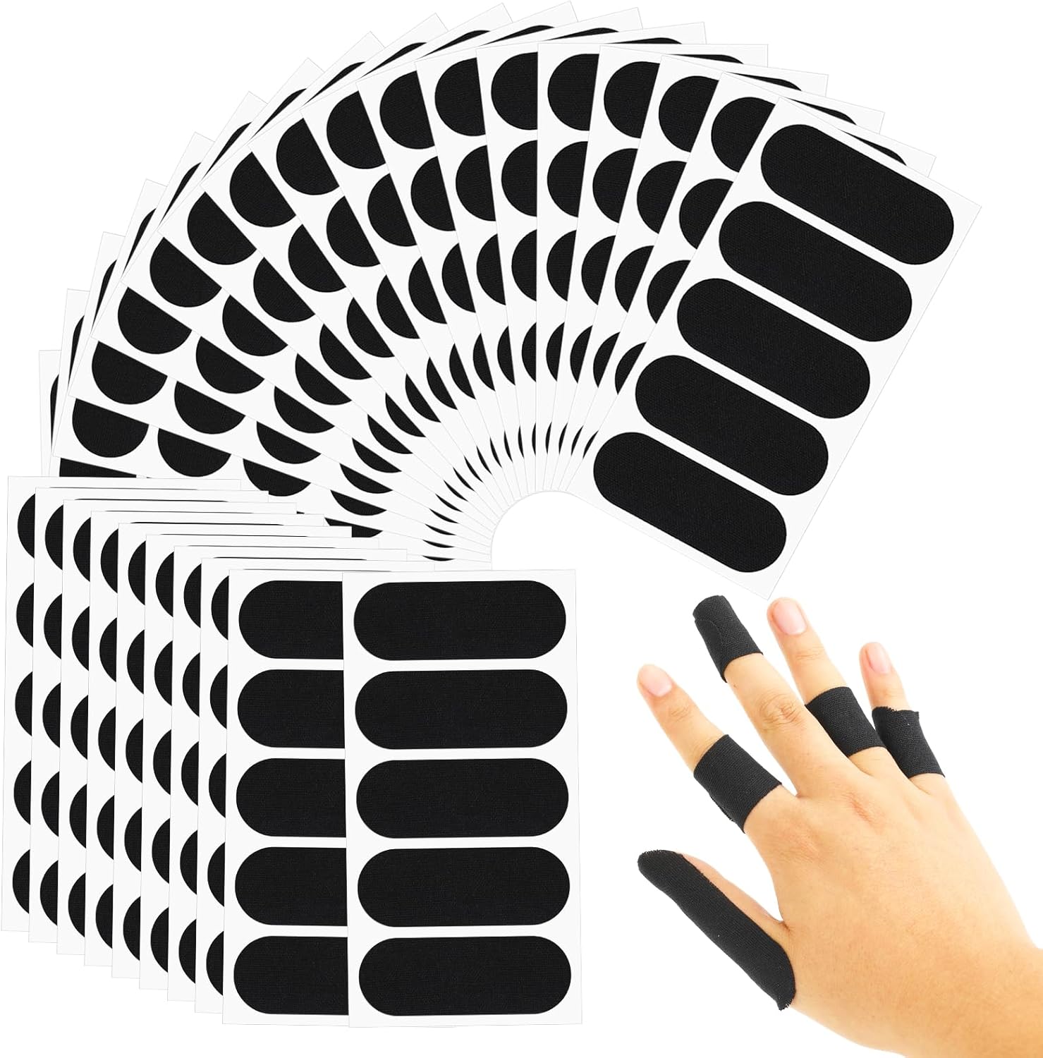 Mozeat Lens 100 Pcs Bowling Finger Tape Bowling Tape for