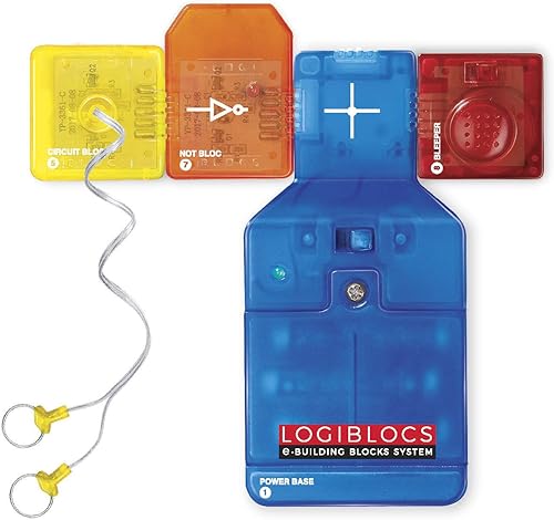 Miniatura 2 de 4M Logiblocs E-Building Blocks System Smart Circuits Kit de ciencia para niños
