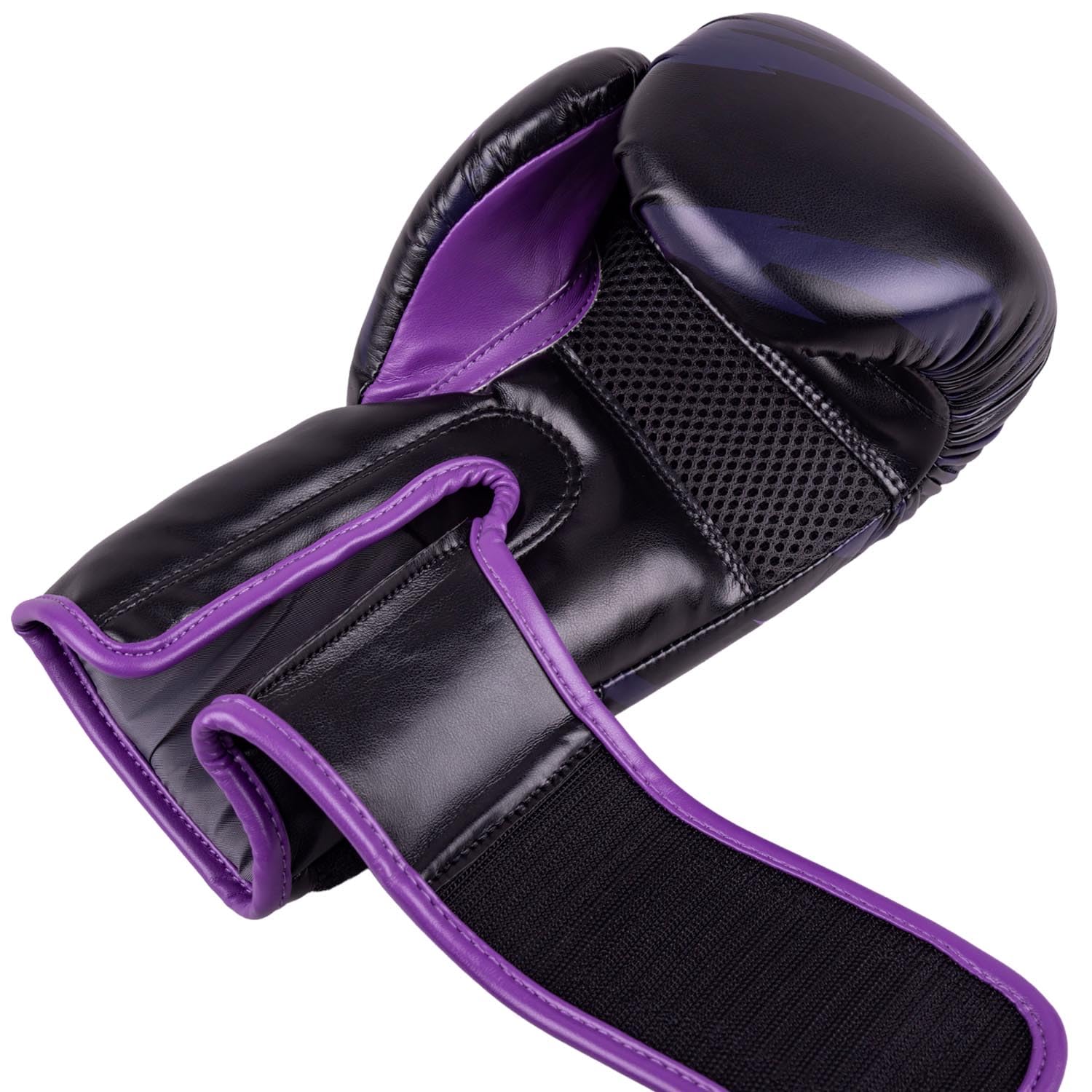 8 WEAPONS Boxhandschuhe Kinder, Beastial Panther, Schwarz-Lila, Kinder Boxhandschuhe, Kunstleder, Perfekte Dämpfung für optimalen Schutz, Handschuhe für Muay Thai, K1, Boxen, MMA und Kickboxen
