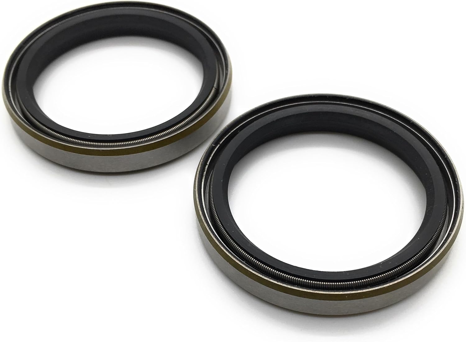 REPLACEMENTKITS.COM Brand Propeller Seal 2pc Set Compatible with Johnson Evinrude Many Models SLX Type Gearcases Only Replaces 5009137