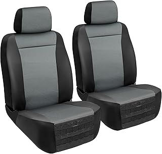 LPI Truck Maverick Heavy Duty Front Seat Covers, Grey 2PCS, for Pickup/SUV