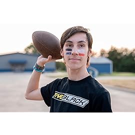 EyeBlack BattlePaint - Bright Colored Battle Paint Under Eye Black Sport Stick Grease for Pro Athletes and Super Fans - Baseball, Softball, Football - 2 Sticks - Red