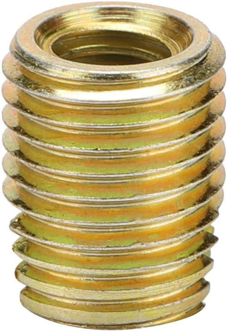 LiebeWH Self Tapping Thread Inserts Carbon Steel Thread Repair Inserts for Automotive Rail Vehicle Industry Brass Embedment Nut