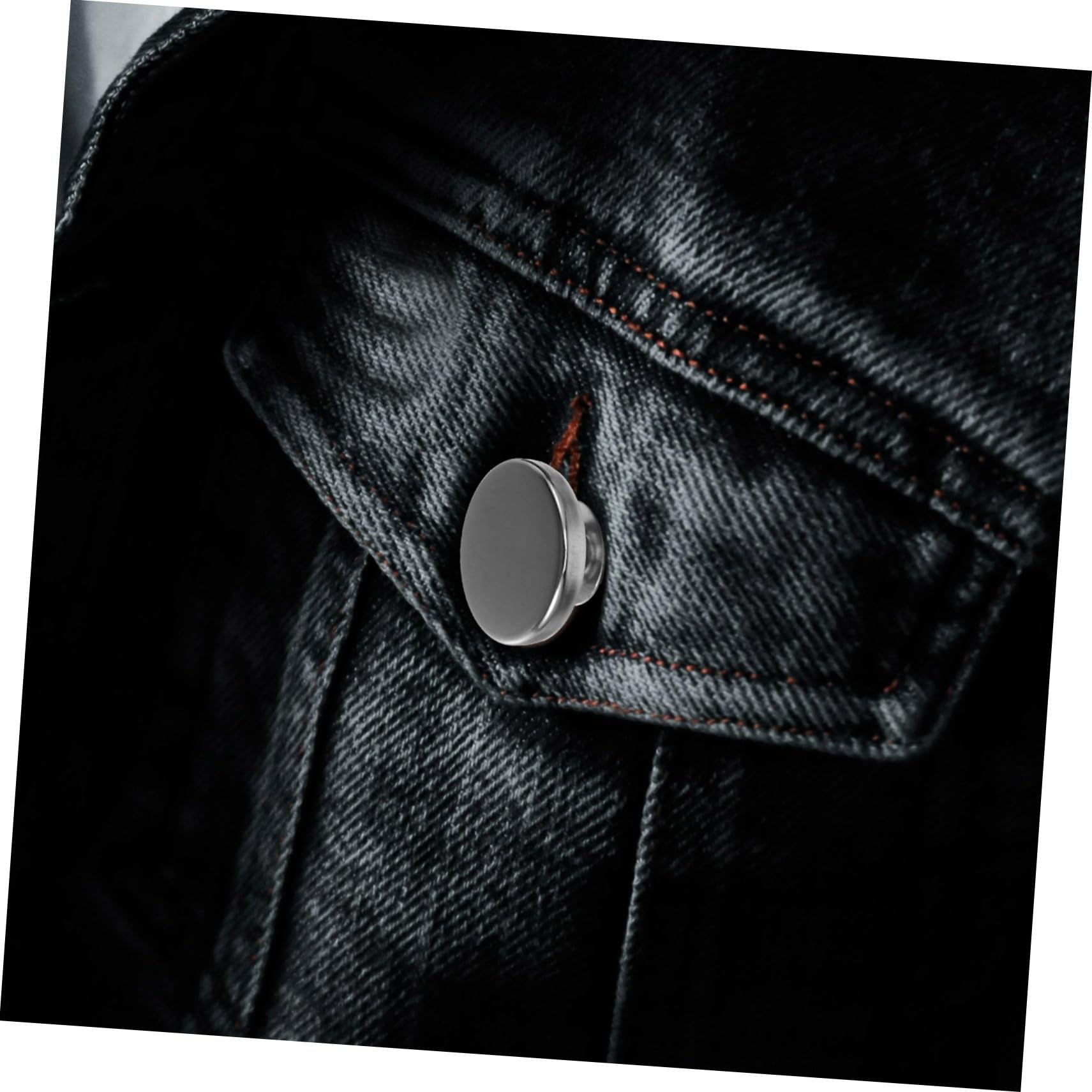 NUOBESTY 75pezzi Bottoni Metallo Removibili Per Jeans e Pantaloni Kit Di Sostituzione e Accessori Diy Per Abbigliamento Fashion