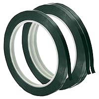 Vista 51 de PATIKIL Cinta de pizarra blanca de 1/2 pulgada, paquete de 3 cintas finas de borrado en seco de 72 yardas para marcado gráfico de arte de bricolaje