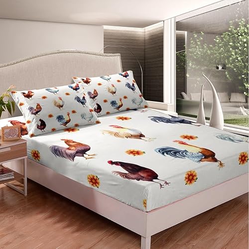 Miniatura 9 de Wrestle Juego de sábanas deportivas tamaño matrimonial para niños, niñas, adolescentes, decoración de lucha libre con bolsillo profundo, sábanas