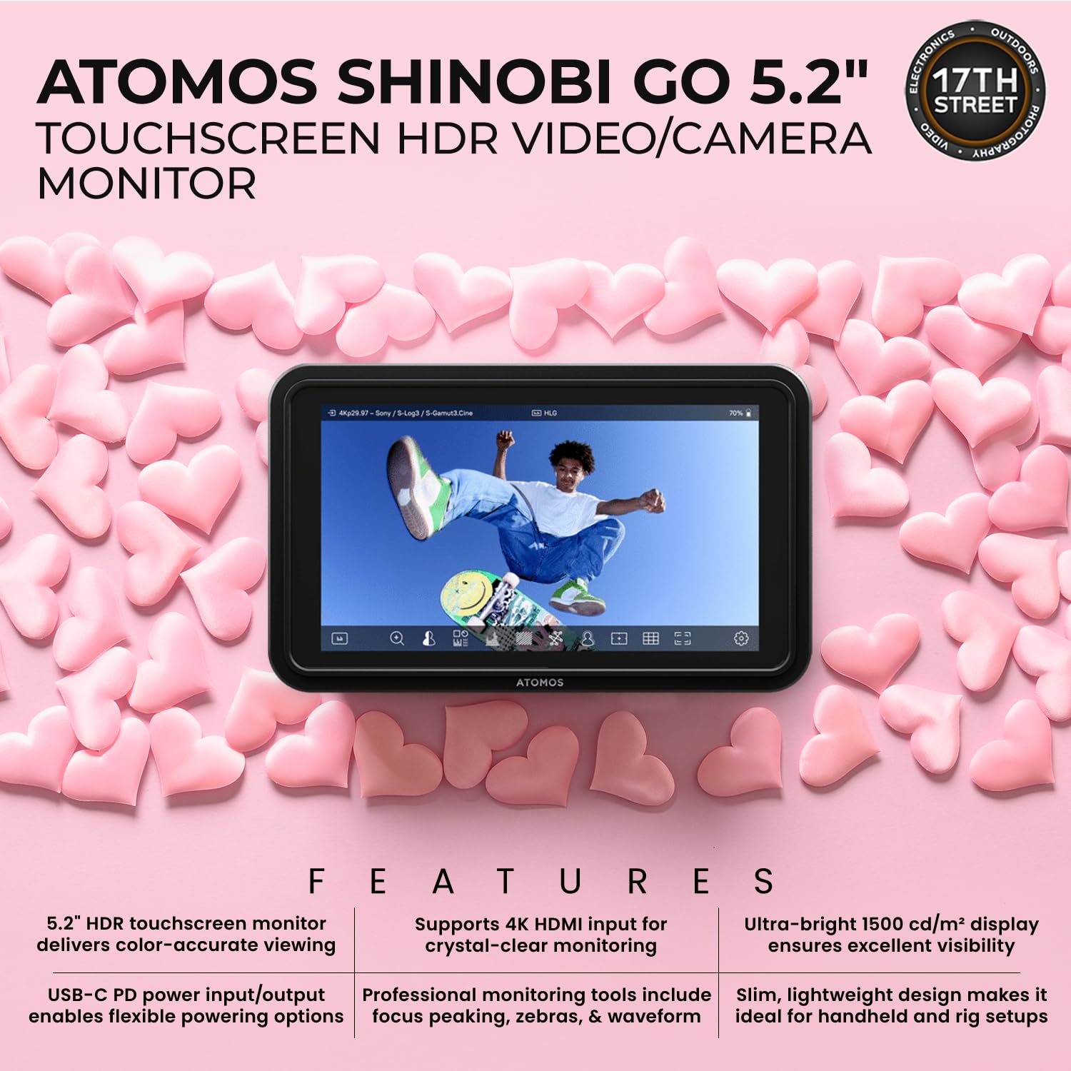 Amazon.com : Atomos Shinobi GO 5.2