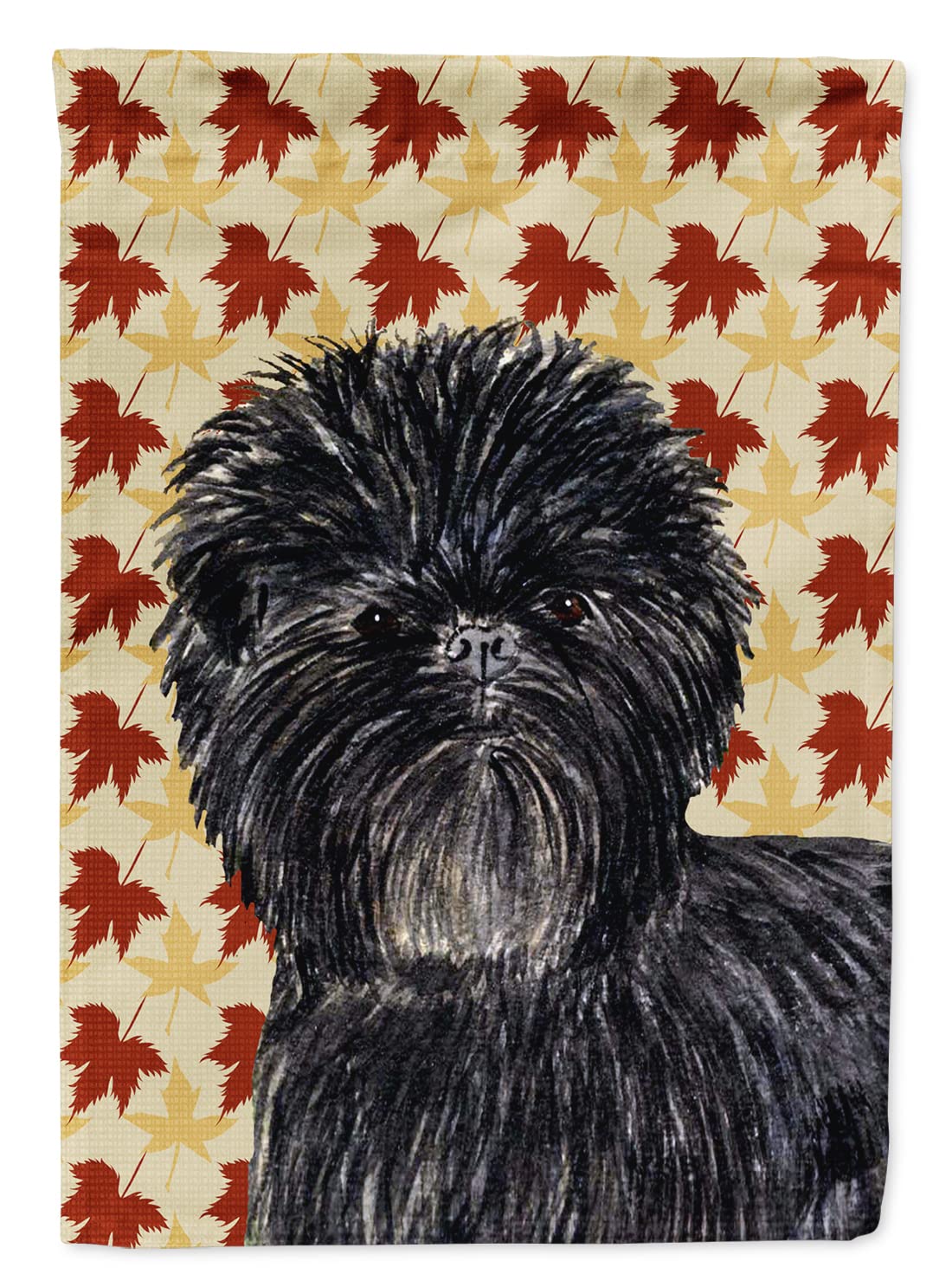 Affenpinscher drapeau en toile épaisse pour remplacer les décors qui passent