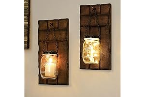 Rustic Wall Decor Wall Sconces with Lights