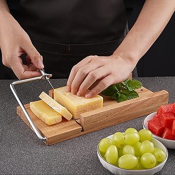 Wooden wire soap cutters for soap making loaf slicer, Soap cutting tool, Soap slicer with Wooden Box, Cutter Suitable for soft soap