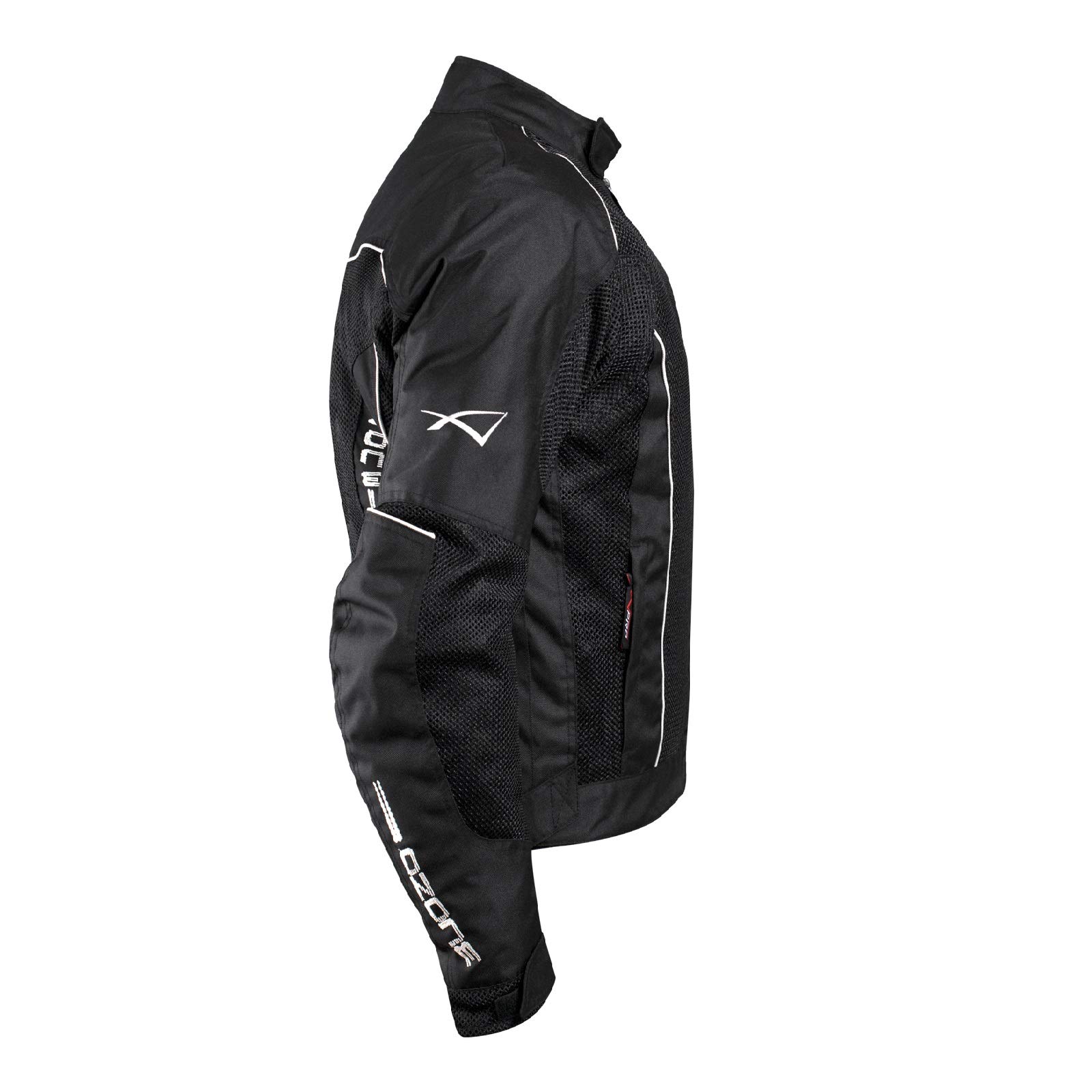 A-pro Blouson Textile Eté Femme Scooter Moto Mesh Tex Protections CE Renfort Dorsal