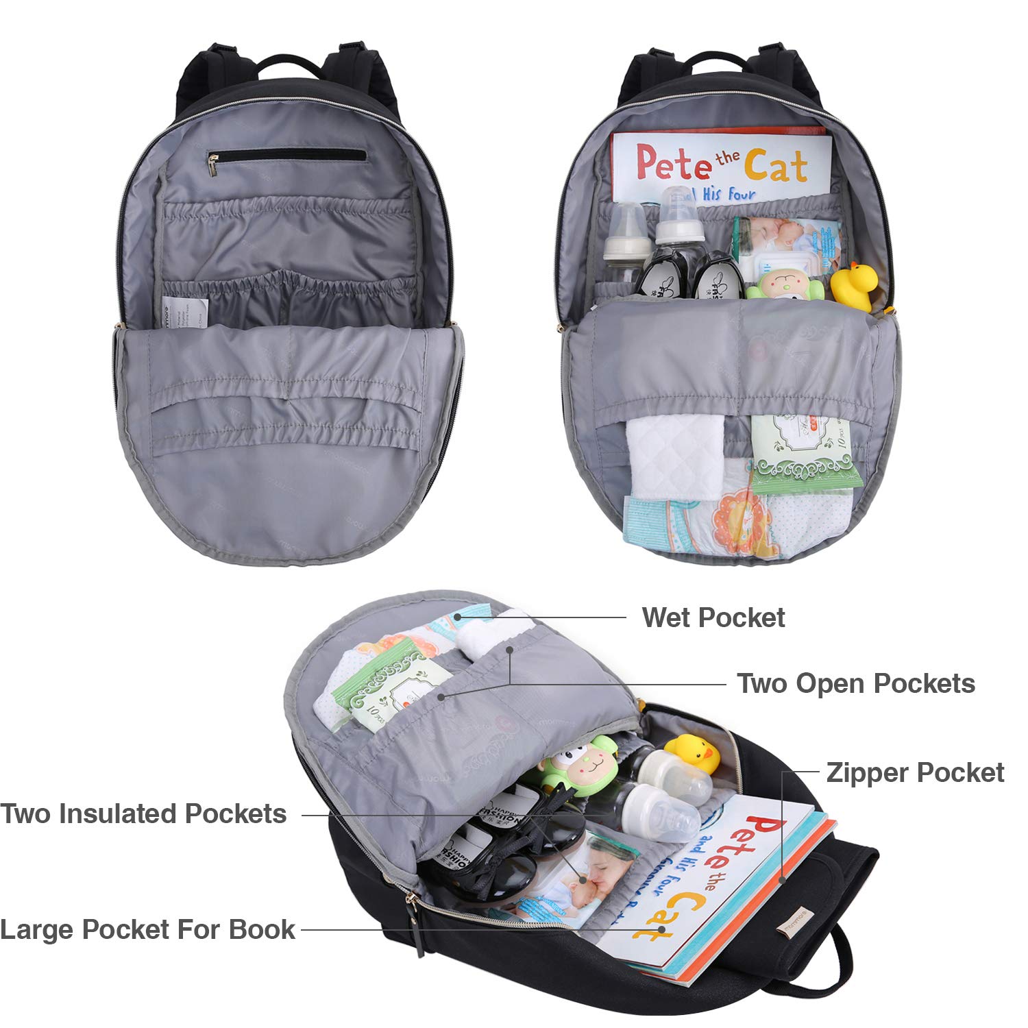 mommore diaper backpack