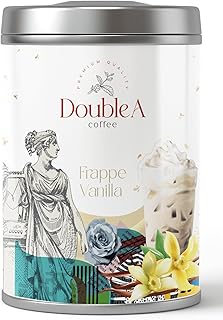 قهوة فرابيه بنكهة الفانيليا من دبل إيه مسحوق في كيس قهوة فورية غير محمصة 400 جم